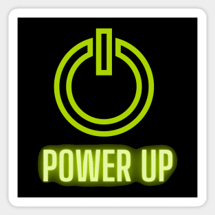 Power Up Sticker